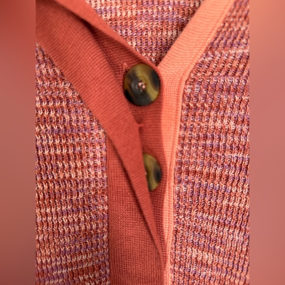 Free People Marking Memories Henley Sweater - Picture 4 of 6